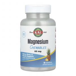 Придбати Magnesium Chewables 60mg - 90 chewables, image , характеристики, відгуки