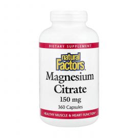Купить Magnesium Citrate 150mg - 360 caps, фото , характеристики, отзывы