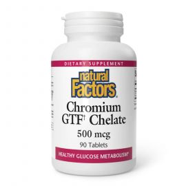 Придбати Chromium GTF Chelate 500mcg - 90 tabs, image , характеристики, відгуки