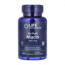Придбати No Flush Niacin 640 mg - 100 caps, image , характеристики, відгуки