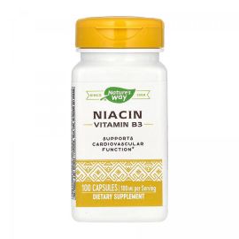 Придбати Niacin 100 mg - 100 caps, image , характеристики, відгуки