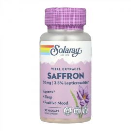 Придбати Vital Extracts Saffron - 30 vcaps, image , характеристики, відгуки