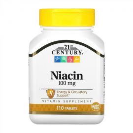 Придбати Niacin 100 mg - 110 tabs, image , характеристики, відгуки