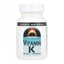 Придбати Vitamin K 500 mcg - 100 tabs, image , характеристики, відгуки