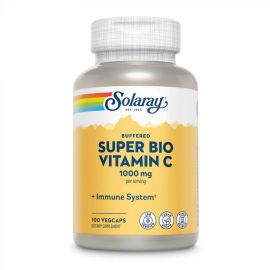 Придбати Super Bio Vitamin C 1000mg - 100 vcaps, image , характеристики, відгуки