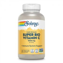 Придбати Super Bio Vitamin C 1000mg - 250 vcaps, image , характеристики, відгуки