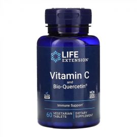 Придбати Vitamin C & Bio-Quercetin Phytosome - 60 vcaps, image , характеристики, відгуки