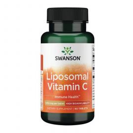Придбати Liposomal Vitamin C - High Bioavailability 1000 mg - 60 tabs, image , характеристики, відгуки
