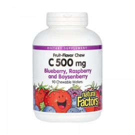 Придбати Vitamin C 500mg - 90 tabs Mixed Berry, image , характеристики, відгуки