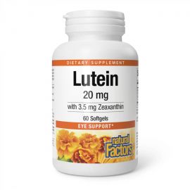 Придбати Lutein 20mg - 60 softgels, image , характеристики, відгуки