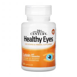Придбати Healthy Eyes Lutein & Zeaxanthin - 60 caps, image , характеристики, відгуки