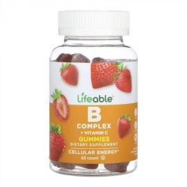 Придбати B Complex + Vitamin C Adult - 60 gummies, image , характеристики, відгуки