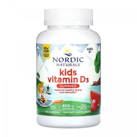 Придбати Vitamin D3 Gummies Kids - 120 gummies, image , характеристики, відгуки
