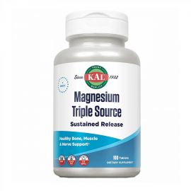 Придбати Magnesium Sustained Release Triple Source 500mg - 100 tabs, image , характеристики, відгуки