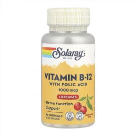 Придбати Vitamin B-12 1000mcg - 90 lozenges, image , характеристики, відгуки