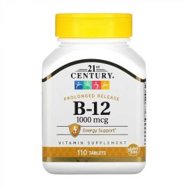 Придбати B-12 1000 mcg - 110 tabs, image , характеристики, відгуки