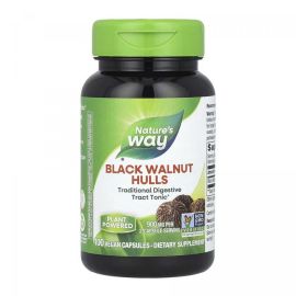 Придбати Black Walnut Hulls - 100 vcaps, image , характеристики, відгуки