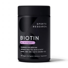 Придбати Biotin 10,000mcg - 120 veg softgels, image , характеристики, відгуки