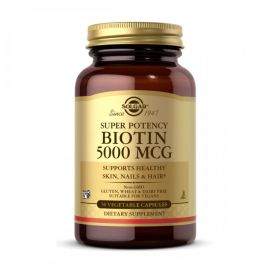 Придбати Biotin 5000 mcg - 50 vcaps, image , характеристики, відгуки