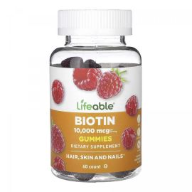 Придбати Biotin 10,000 mcg - 60 gummies, image , характеристики, відгуки