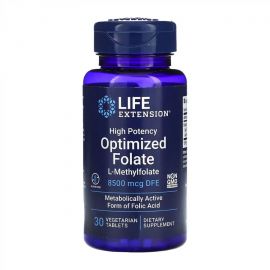 Придбати High Potency Optimized Folate 8500 mcg DFE - 30 tabs, image , характеристики, відгуки
