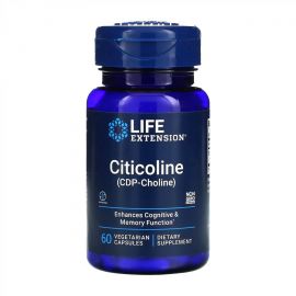 Придбати Citicoline (CDP-Choline) - 60 vcaps, image , характеристики, відгуки