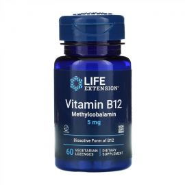 Придбати Vitamin B12 Methylcobalamin 5 mg - 60 vcaps, image , характеристики, відгуки