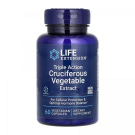Придбати Triple Action Cruciferous Vegetable Extract - 60 vcaps, image , характеристики, відгуки