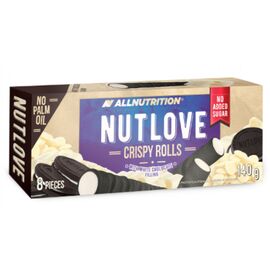 Придбати NutLove Crispy Rolls - 140g With White Chocolata Filling, image , характеристики, відгуки