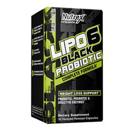 Придбати - Lipo-6 Black Probiotic - 30ct, image , характеристики, відгуки