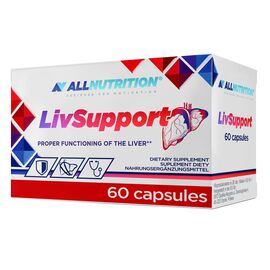 Пищевая добавка для печени Livsupport - 60caps - All Nutrition, фото 