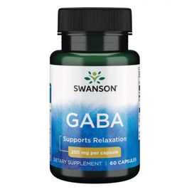 Придбати GABA 250 mg - 60 Caps, image , характеристики, відгуки