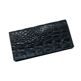 Купить - Кошелек из кожи крокодила Ekzotic Leather синий (cw11_1), фото , характеристики, отзывы