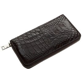 Купити Гаманець Ekzotic Leather з натуральної шкіри крокодила Коричневий (cw 82), image , характеристики, відгуки