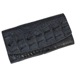 Придбати Гаманець зі шкіри крокодила Ekzotic Leather Синій (cw25_1), image , характеристики, відгуки