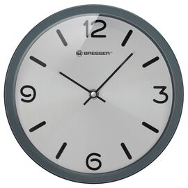 Купить - Часы настенные Bresser MyTime Silver Edition Digit серый (8020316MSN000), фото , характеристики, отзывы