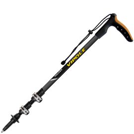 Купить - Треккинговая палка Vipole Walker QL 100 черный (S20 21), фото , характеристики, отзывы