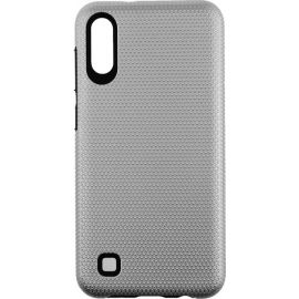 Купить Чехол-накладка TOTO Triangle TPU+PC Case Samsung Galaxy A10 Silver, фото , характеристики, отзывы