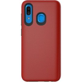 Придбати Чехол-накладка TOTO Triangle TPU+PC Case Samsung Galaxy A20/A30 Red, image , характеристики, відгуки