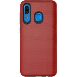 Купить Чехол-накладка TOTO Triangle TPU+PC Case Samsung Galaxy A20/A30 Red, фото , характеристики, отзывы