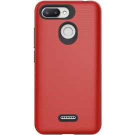 Купить Чехол-накладка TOTO Triangle TPU+PC Case Xiaomi Redmi 6/6A Red, фото , характеристики, отзывы