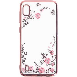 Купить Чехол-накладка TOTO Electroplate Print TPU Case Samsung Galaxy A10/M10 Pink Flowers, фото , характеристики, отзывы