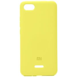 Купить Чехол-накладка TOTO Silicone Case Xiaomi Redmi 6 Lemon Yellow, фото , характеристики, отзывы