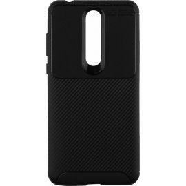 Купить Чехол-накладка TOTO TPU Carbon Fiber 1,5mm Case Nokia 3.1 Plus Black, фото , характеристики, отзывы