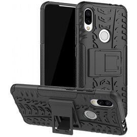 Придбати Чехол-накладка TOTO Dazzle Kickstand 2 in 1 Case Xiaomi Redmi 7 Black, image , характеристики, відгуки