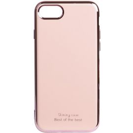 Купить Чехол-накладка TOTO Electroplate TPU 2mm Case Apple iPhone 7/8/SE 2020 Rose Red, фото , характеристики, отзывы