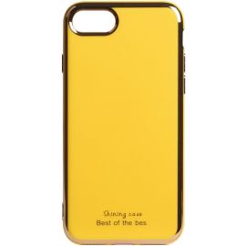 Купить Чехол-накладка TOTO Electroplate TPU 2mm Case Apple iPhone 7/8/SE 2020 Yellow, фото , характеристики, отзывы