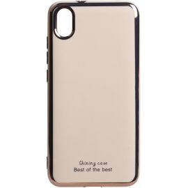 Купить Чехол-накладка TOTO Electroplate TPU 2mm Case Xiaomi Redmi 7A Gold, фото , характеристики, отзывы