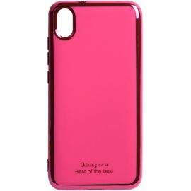 Придбати Чехол-накладка TOTO Electroplate TPU 2mm Case Xiaomi Redmi 7A Rose Red, image , характеристики, відгуки