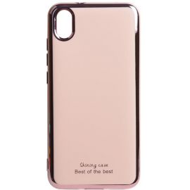 Купить Чехол-накладка TOTO Electroplate TPU 2mm Case Xiaomi Redmi 7A Rose Gold, фото , характеристики, отзывы